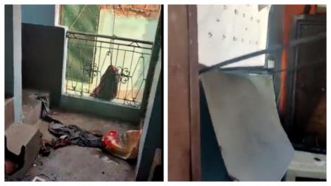 電視看到一半突爆炸！他遭散落碎片刺死　威力之強連牆都穿了