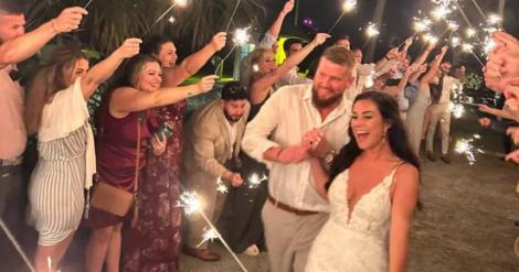 婚禮變喪禮！情侶檔晉升夫妻「回家被酒駕女撞」　她當場過世