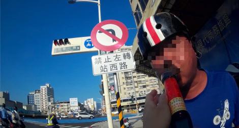 早餐配啤酒？高雄男酒駕還騎無牌車　第五度被逮
