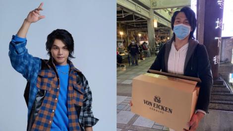 AV男優轉行唱情歌「 陳凡騏 」發片前夕愛心送暖！親自發送熱食給街友