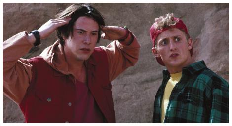 你沒見過超ㄎ的基努李維，30年經典銀幕重現《阿比阿弟暢遊鬼門關》