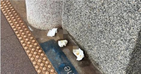 台鐵月台見數坨大便！竟是80歲老婦隨地便溺　苦了站內清潔人員