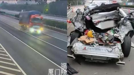 駕駛開車不專心！一個講電話、一個吃零食　造成車禍5人慘死