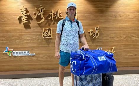 富邦悍將「瑞恩」加持！　新洋投報到抵台迎接下半季