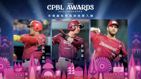 江坤宇金手套四連霸！　中職年度MVP鋼龍、吉力吉撈、廖健富角逐