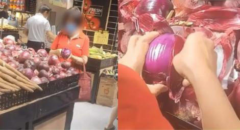 貪小便宜沒水準？大媽買洋蔥「剝皮再秤重」引網論戰