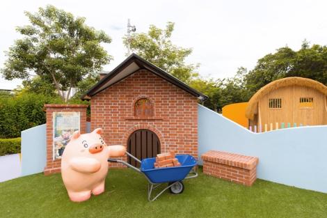 高雄蓮潭新亮點　三隻小豬帶你走入童話世界