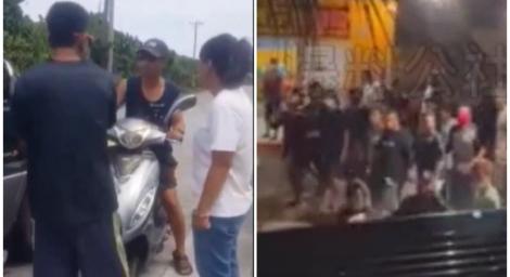 百人大亂鬥！8+9持刀挑釁在地人：叫蘭嶼年輕人出來啊…真的出來了