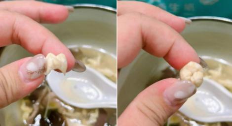 喝酸辣湯竟有「意外之喜」　她捏起一看大驚…可以不要嗎？