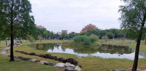 「岡」剛好　漫步岡山公園享受悠閒時光