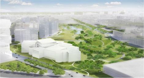 美術與圖書館共構台中綠美圖 登國際建築專刊