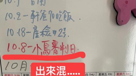 老爸行事曆淚寫：小鳥審判日！大學長秒懂曝經驗「麻醉藥效過=下面被踢到」