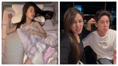 吳東諺偷拍老婆！白家綺「性感甜睡照」曝光…只穿睡衣網看傻　她怒了：太過分