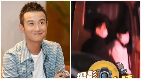 外遇男星又被拍！酒醉後路邊「對著車輪」隨地便溺　網酸：屬狗嗎？