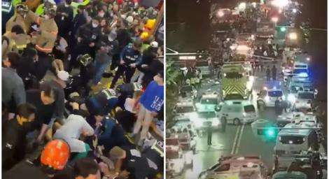 簡直喪屍片！南韓梨泰院「踩踏事件」151死82傷　恐怖畫面曝光