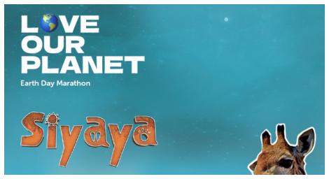 「地球日馬拉松」透過獲獎的節目 帶大家走入大自然