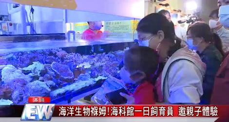 海洋生物褓姆！海科館「一日飼育員」 邀親子體驗