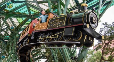 全新「幾米星空飛天小火車」與經典角色正式登場