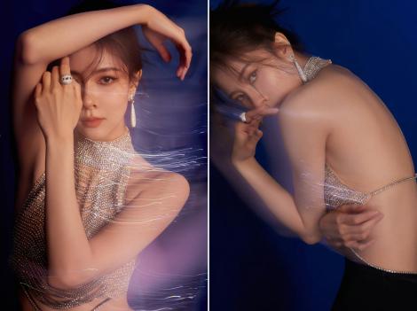 女星出席盛會「胸前只披半片布」　網：擔心禮服帶子斷掉