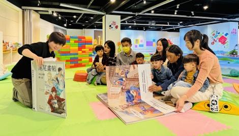 淡水古蹟博物館「積木共和國」升級　兒童節來玩新遊具