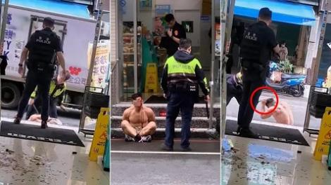 警暴氣連擊浩克12下！　退休警搖頭：跟流氓做一樣的是還可以領政府錢