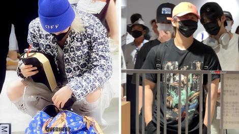 暴龍T恤與聖經：Stray Kids現身機場 彰彬與Felix意外引起小話題